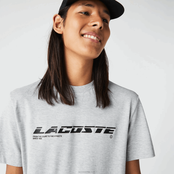 мушкарци пике мајица стандардног кроја 8688561 сиви кине цца Lacoste