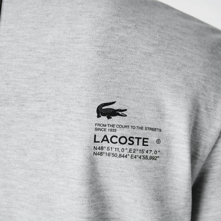 мушкарци пике мајица стандардног кроја 8688561 сиви кине цца Lacoste