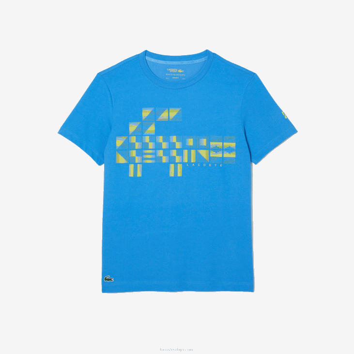 мушкарци спорт к новак ђоковић мајица са принтом 8688605 плава 4ка Lacoste