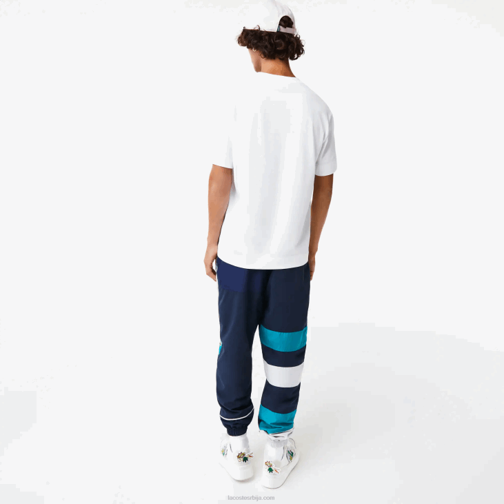 мушкарци велика крокодил мајица опуштеног кроја 8688608 бела 001 Lacoste