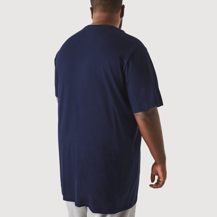 мушкарци кл мајица од памучног дреса нормалног кроја 8688653 тамноплава 166 Lacoste