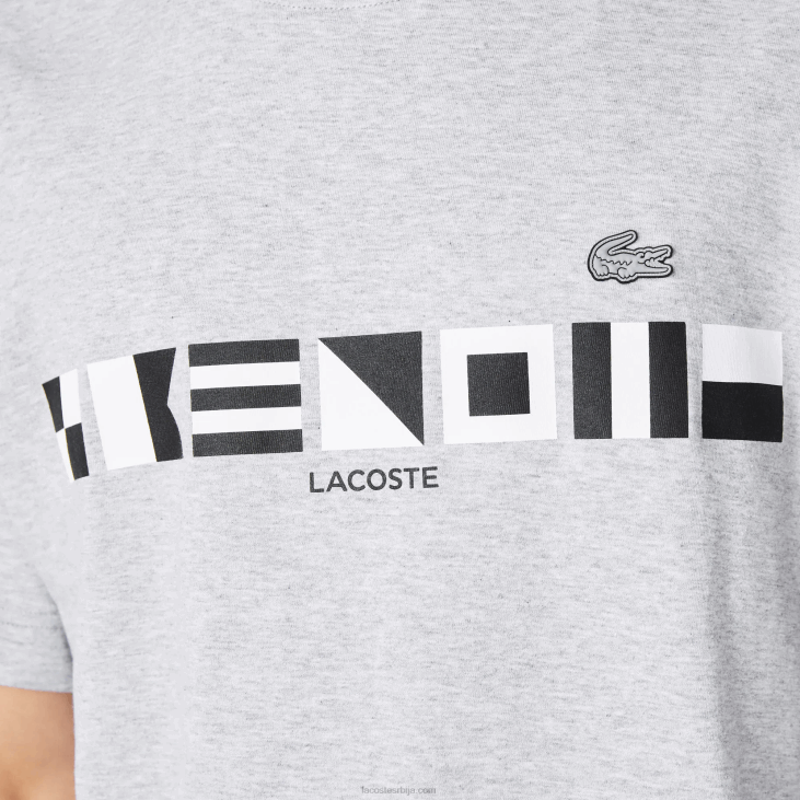 мушкарци мајица опуштеног кроја 8688660 сиви кине цца Lacoste