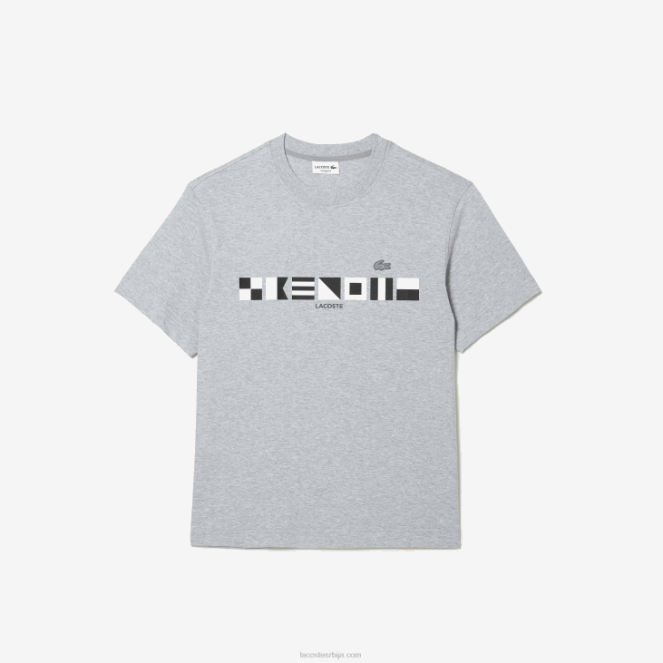 мушкарци мајица опуштеног кроја 8688660 сиви кине цца Lacoste