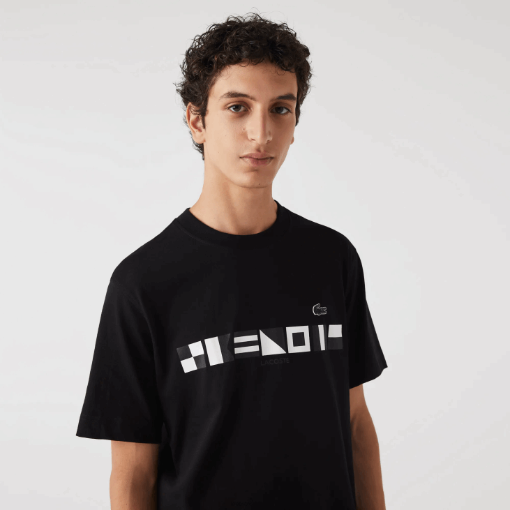 мушкарци мајица опуштеног кроја 8688662 црна 031 Lacoste