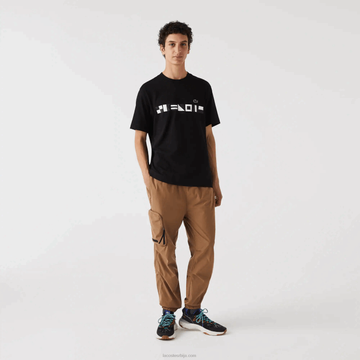 мушкарци мајица опуштеног кроја 8688662 црна 031 Lacoste