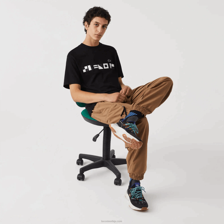 мушкарци мајица опуштеног кроја 8688662 црна 031 Lacoste