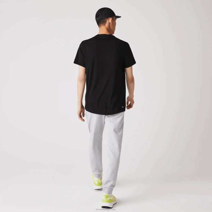 мушкарци спортска прозрачна пике мајица 8688672 црна 031 Lacoste