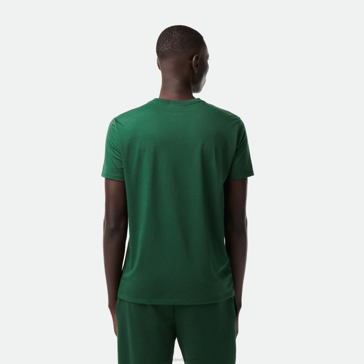 мушкарци Пима мајица од памучног дреса с в-изрезом 8688679 зелена 132 Lacoste