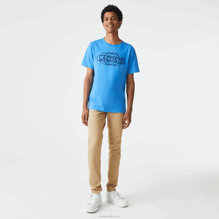 мушкарци мајица спортског органског дреса 8688696 плава 4ка Lacoste