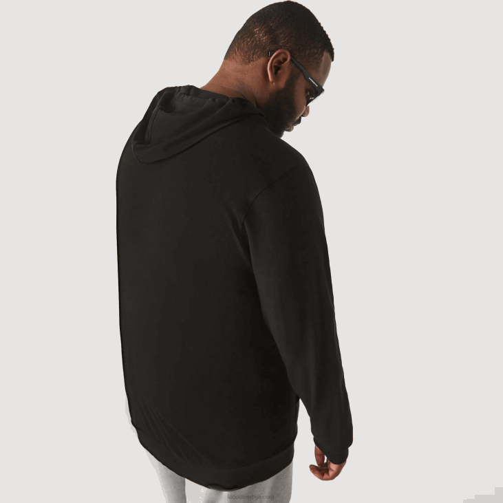 мушкарци кл мајица са капуљачом стандардног кроја 8688723 црна 031 Lacoste