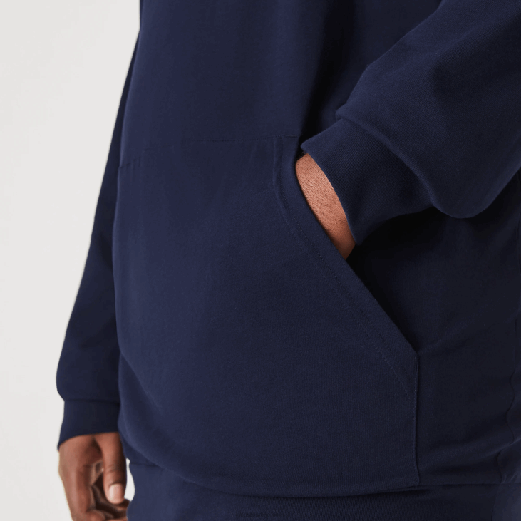 мушкарци кл мајица са капуљачом 8688781 тамноплава 166 Lacoste