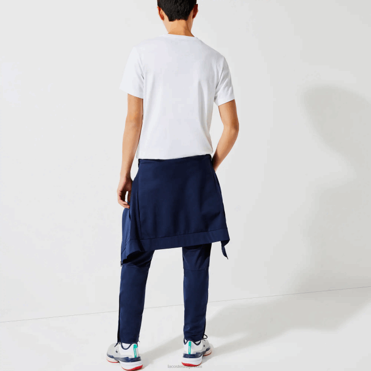 мушкарци Прозрачна мајица са спортским изрезом за тенис 8688792 бело зелено в7е Lacoste