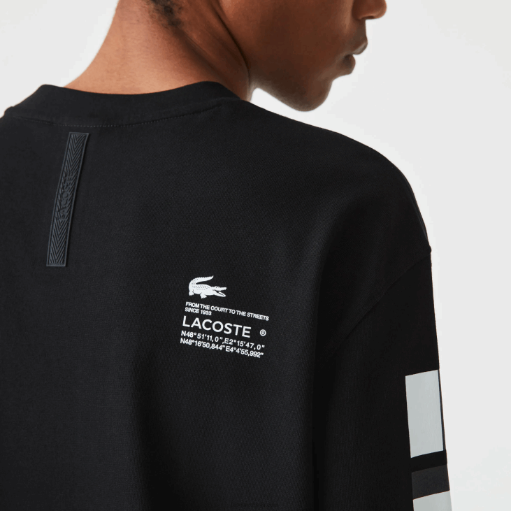 мушкарци мајица слободног кроја 8688797 црна 031 Lacoste
