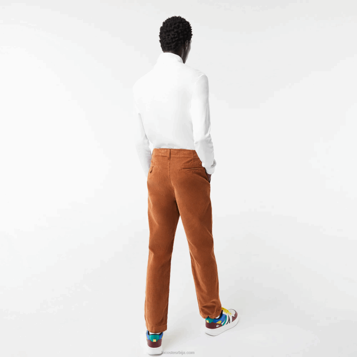 мушкарци мајица од органског памука 8688803 бела 001 Lacoste