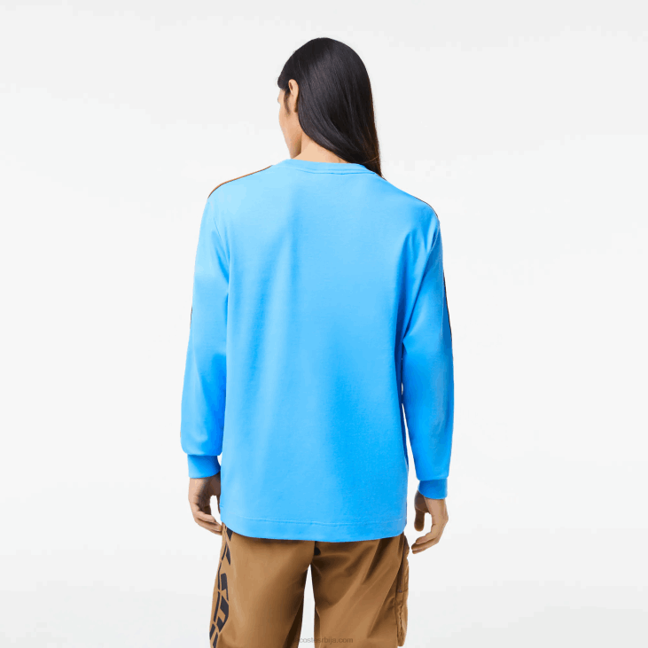 мушкарци мајица са контрастним тракама 8688817 плава 4ка Lacoste