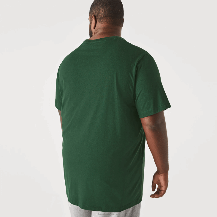мушкарци Мајица од памучног дреса са великим изрезом кл 8688832 зелена 132 Lacoste