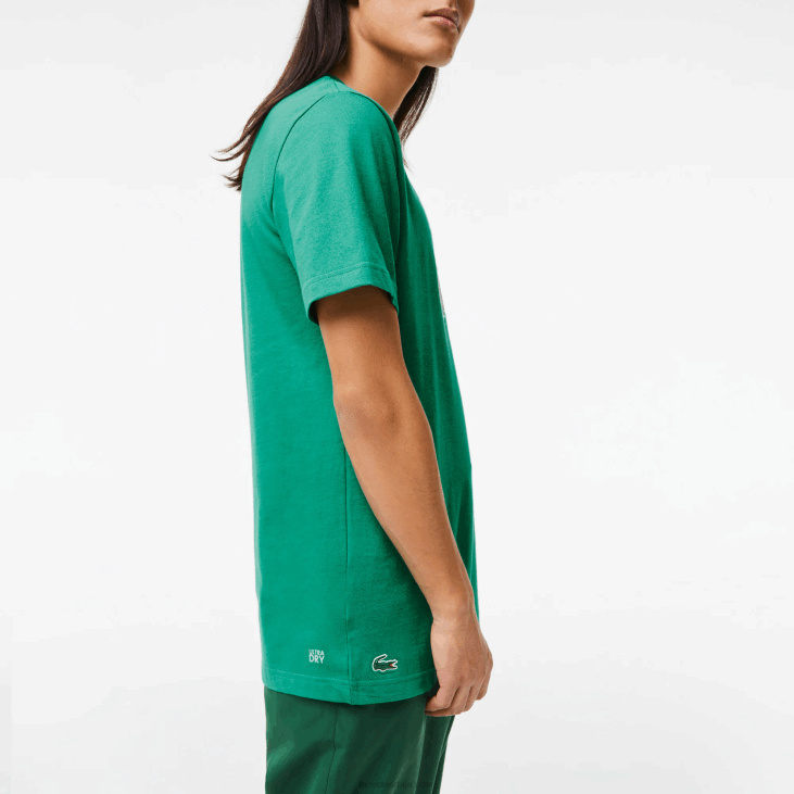 мушкарци спортска мајица са крокодилским принтом 8688842 зелена хд2 Lacoste