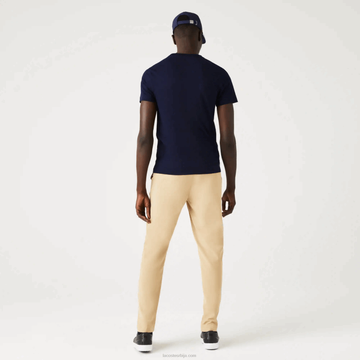 мушкарци Пресидентс Цуп спорт мајица са америчком заставом 8688862 тамноплава 166 Lacoste