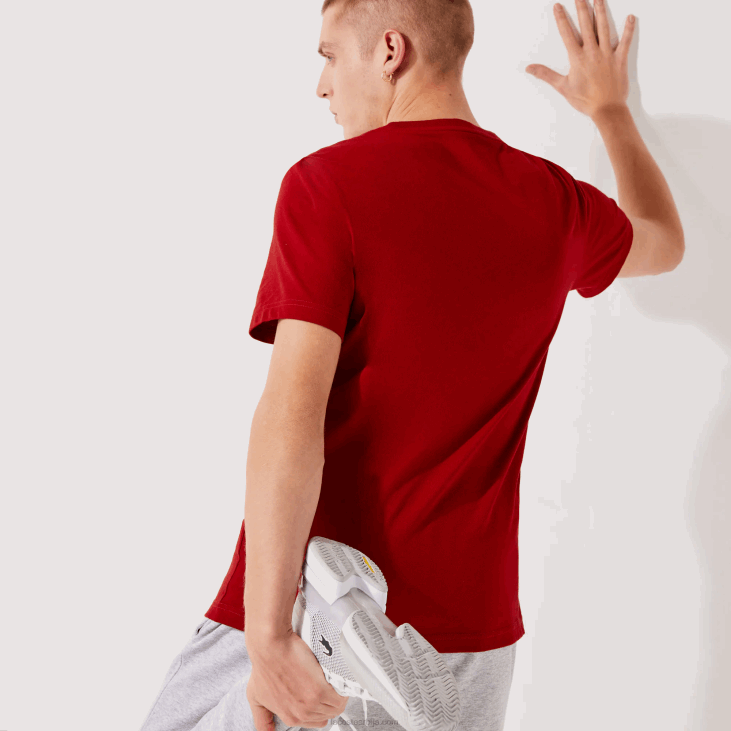 мушкарци Прозрачна мајица са спортским принтом логоа 8688930 ред 5ск Lacoste