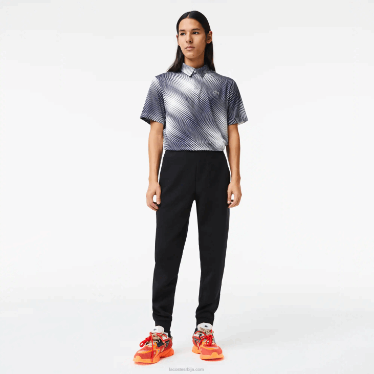 мушкарци уске панталоне од мешавине памука 86881004 црна 031 Lacoste