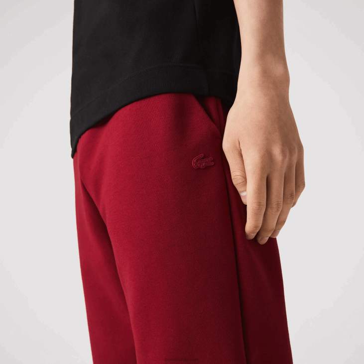 мушкарци уске панталоне од мешавине памука 86881007 бордо ипв Lacoste