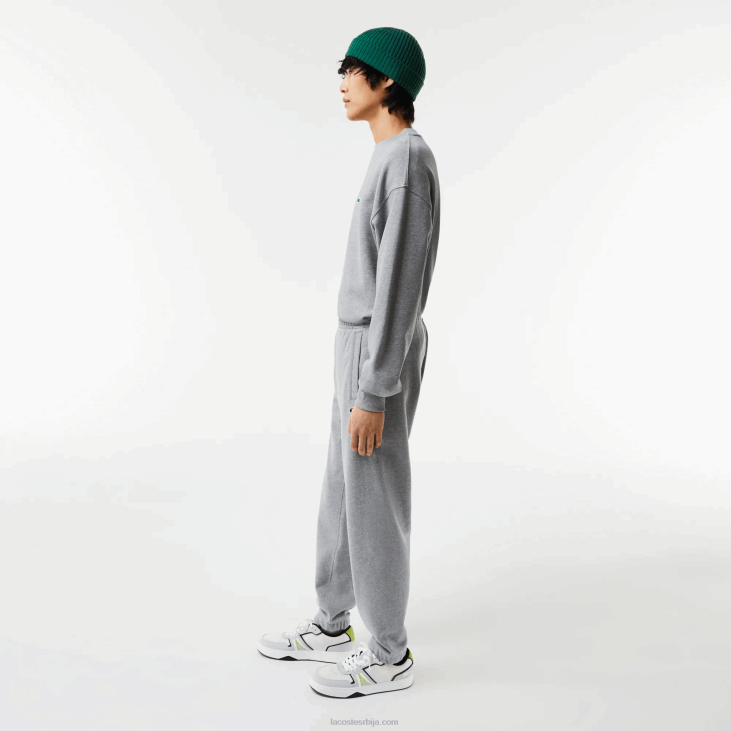 мушкарци панталоне са штампом 86881012 сиво кинеско двориште Lacoste