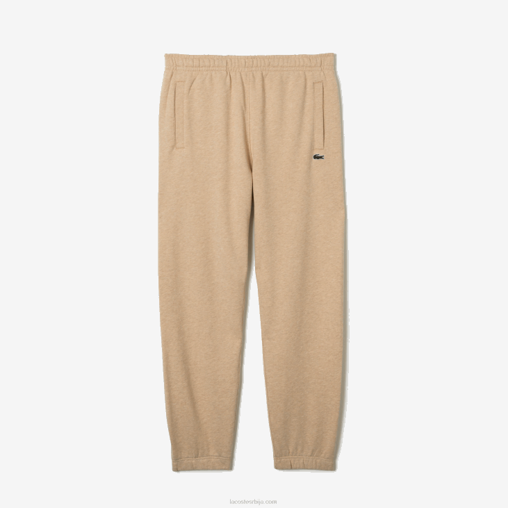 мушкарци панталоне са штампом 86881013 беж 4јв Lacoste