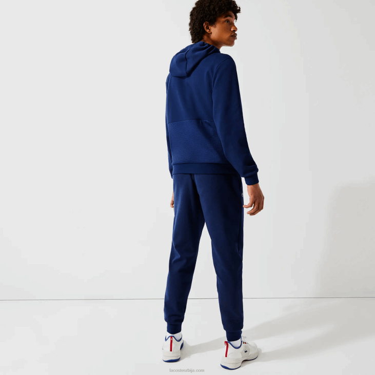 мушкарци панталоне са мрежастим панелима 86881021 тамноплава 423 Lacoste