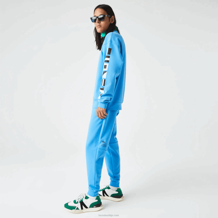 мушкарци панталоне са рефлектујућим принтом 86881045 плава 4ка Lacoste