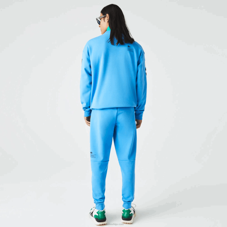 мушкарци панталоне са рефлектујућим принтом 86881045 плава 4ка Lacoste