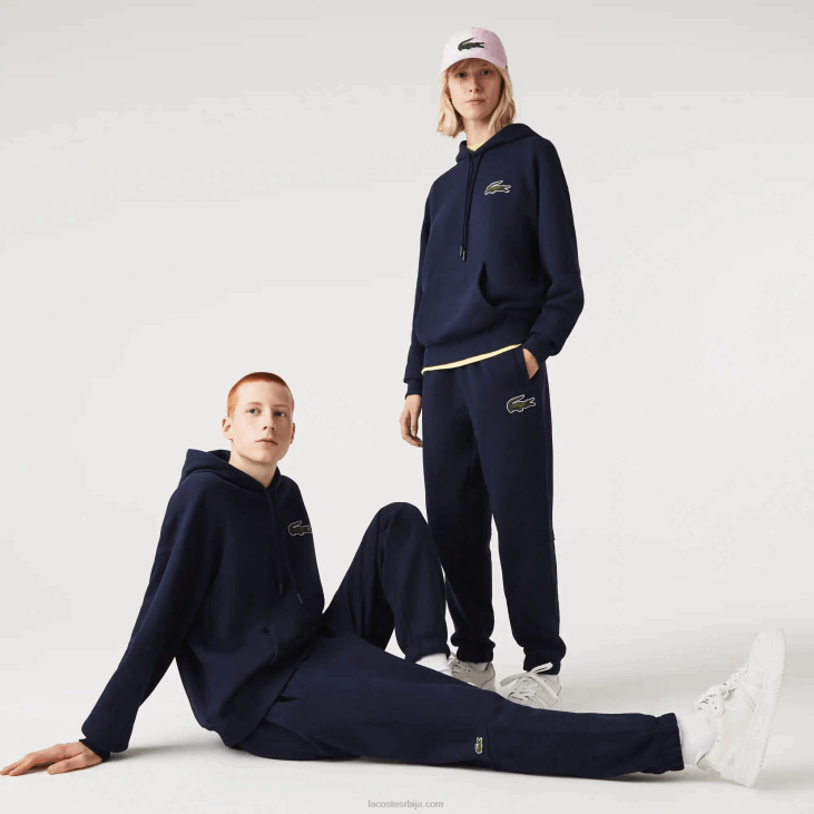 мушкарци панталоне од органског памука 86881049 тамноплава 166 Lacoste