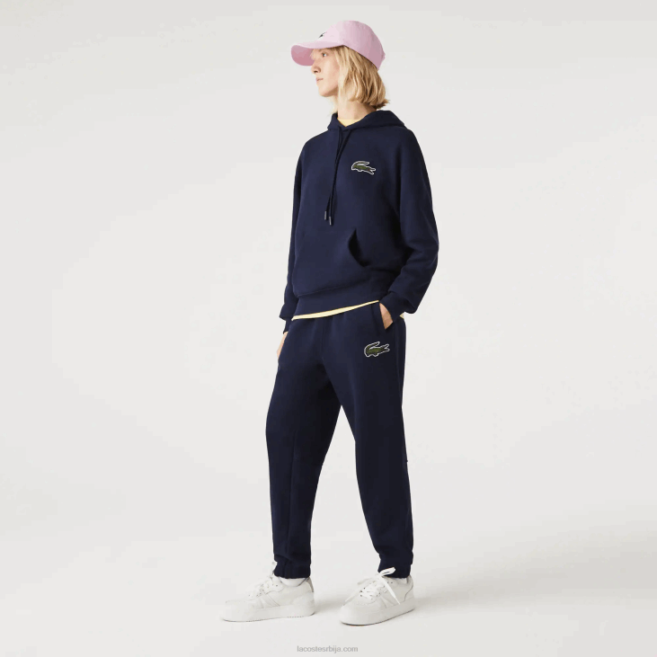 мушкарци панталоне од органског памука 86881049 тамноплава 166 Lacoste