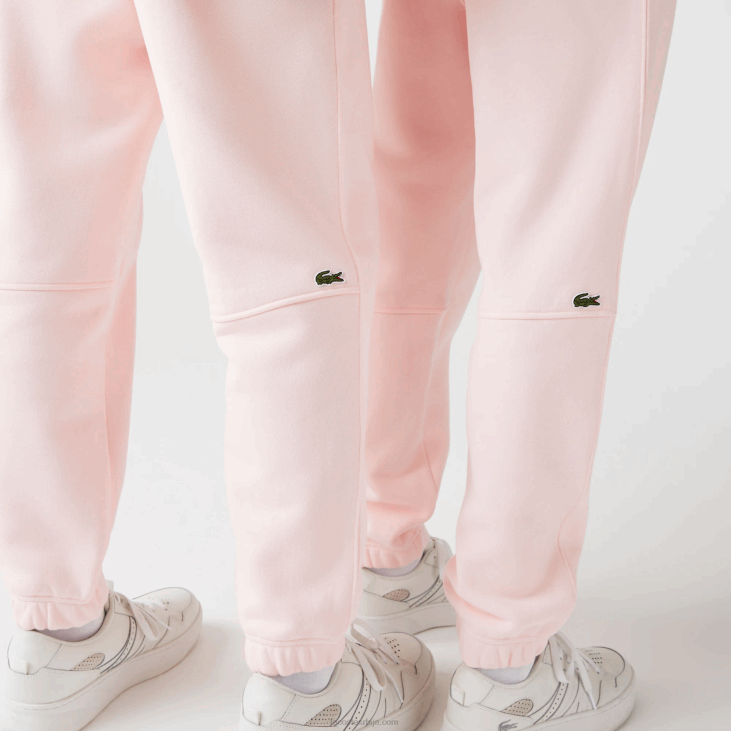 мушкарци панталоне од органског памука 86881050 светло розе т03 Lacoste