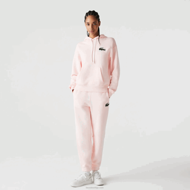 мушкарци панталоне од органског памука 86881050 светло розе т03 Lacoste