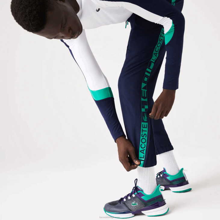 мушкарци тениске панталоне са спортским принтовима 86881089 тамноплава 166 Lacoste