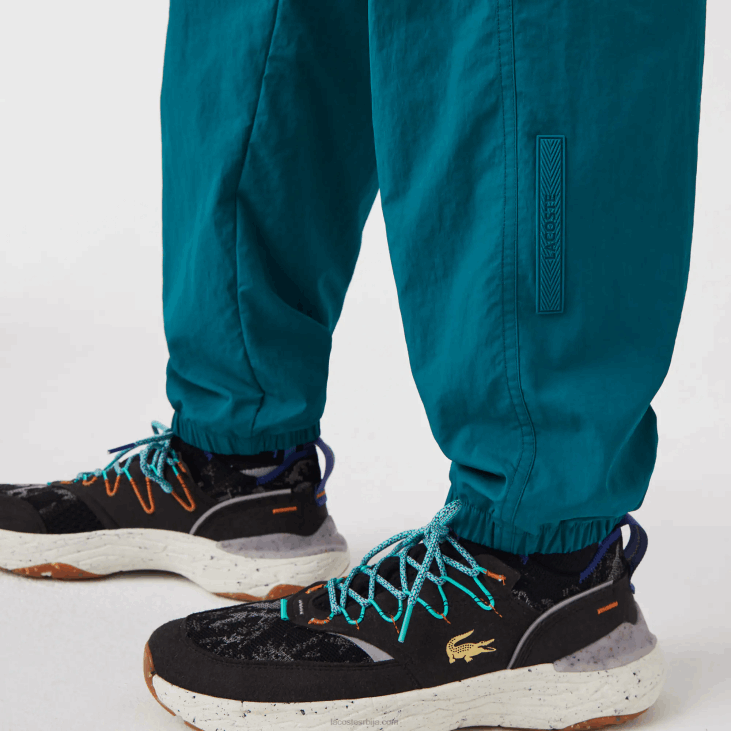 мушкарци херитаге панталоне у колор блоку регуларног кроја 86881111 зелена љубичаста црна н10 Lacoste