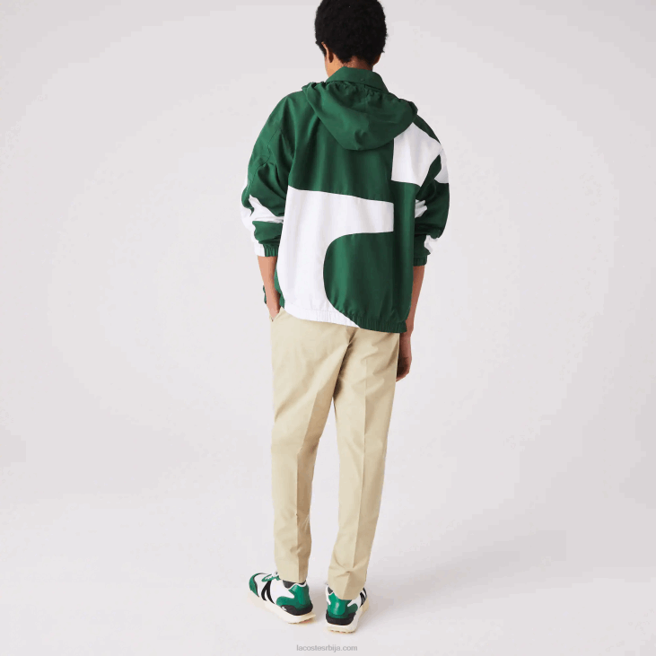 мушкарци водоотпорне тренерке 86881118 беж ц5у Lacoste