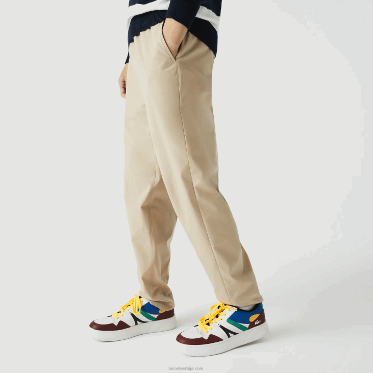 мушкарци водоотпорне тренерке 86881118 беж ц5у Lacoste