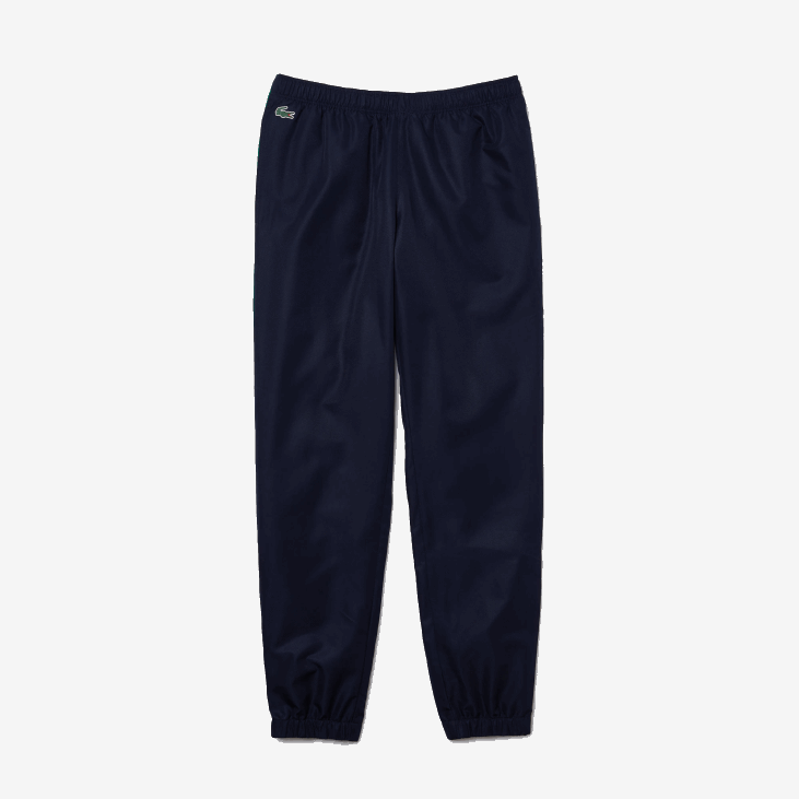 мушкарци спортске панталоне са колорблок тракама 86881128 зелена морнарско плава бела м7з Lacoste