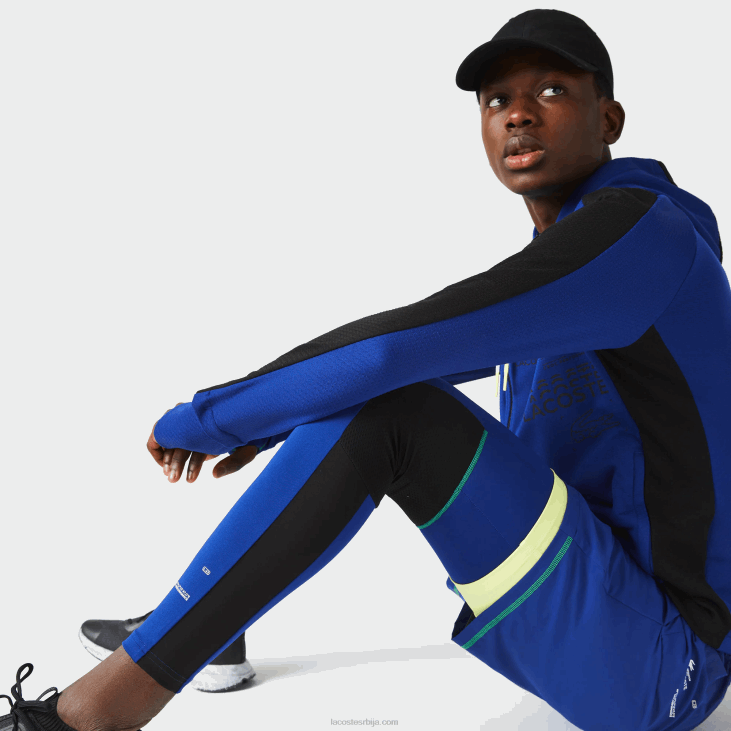 мушкарци спортске хеланке 86881138 плава црна бела пхк Lacoste