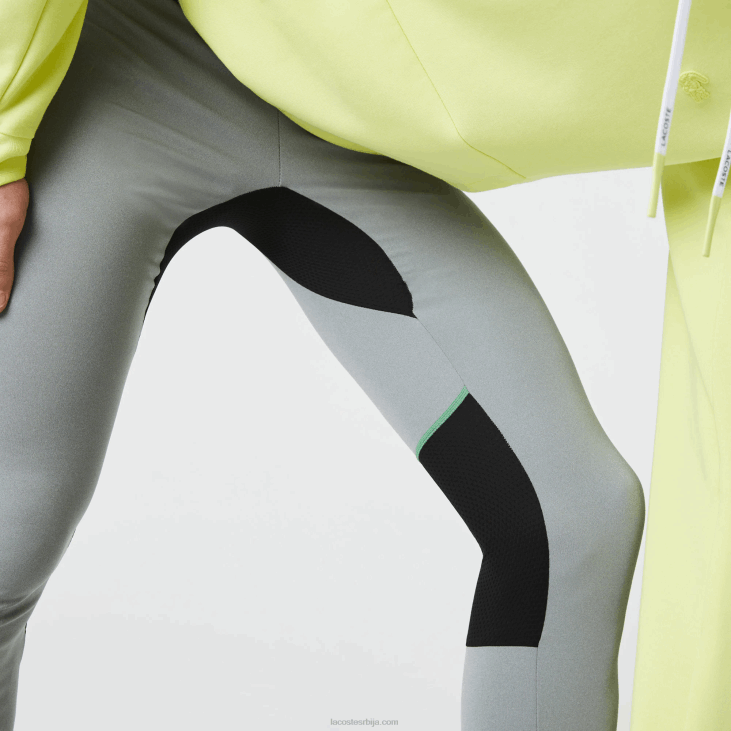 мушкарци спортске хеланке 86881139 сива кине црна бела с1и Lacoste