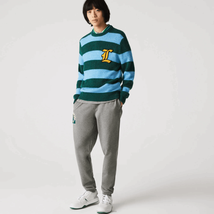 мушкарци заставице л беџ панталоне од флиса 86881169 сиви кине 1вк Lacoste