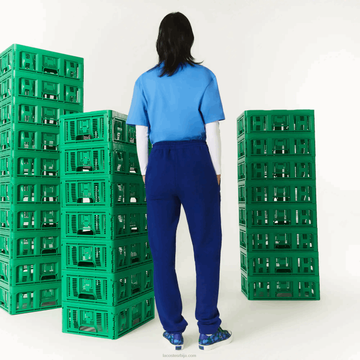 мушкарци лацосте к минецрафт панталоне за трчање од органског памука 86881174 блуе бдм