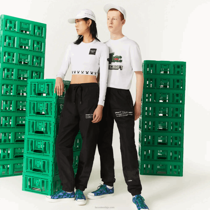 мушкарци ливе к минецрафт најлонске панталоне 86881175 црна 031 Lacoste