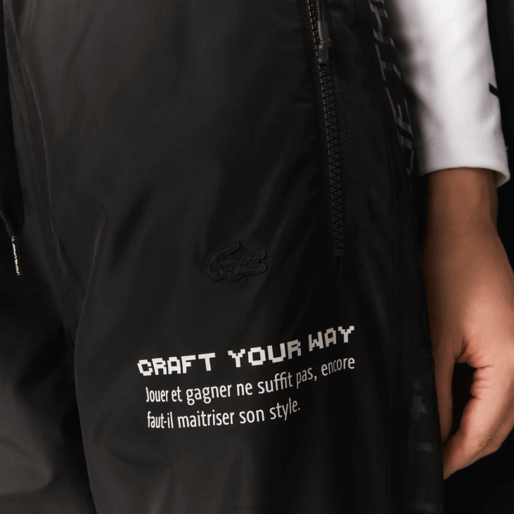 мушкарци ливе к минецрафт најлонске панталоне 86881175 црна 031 Lacoste