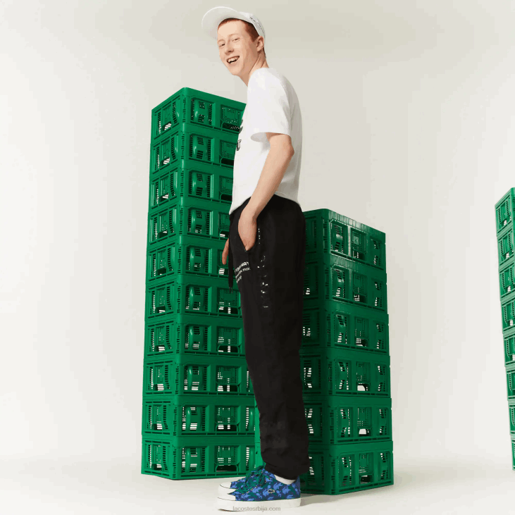 мушкарци ливе к минецрафт најлонске панталоне 86881175 црна 031 Lacoste