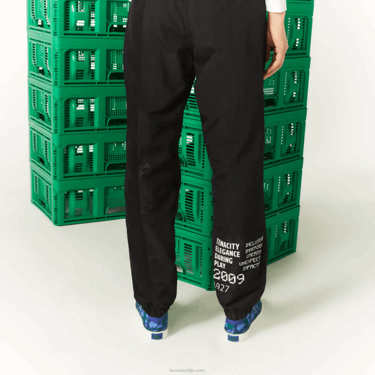 мушкарци ливе к минецрафт најлонске панталоне 86881175 црна 031 Lacoste