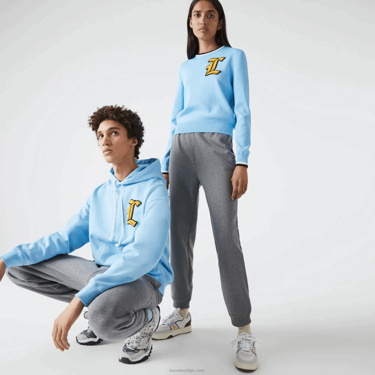 мушкарци панталоне за трчање од органског памука 86881208 сиви кине 1вк Lacoste