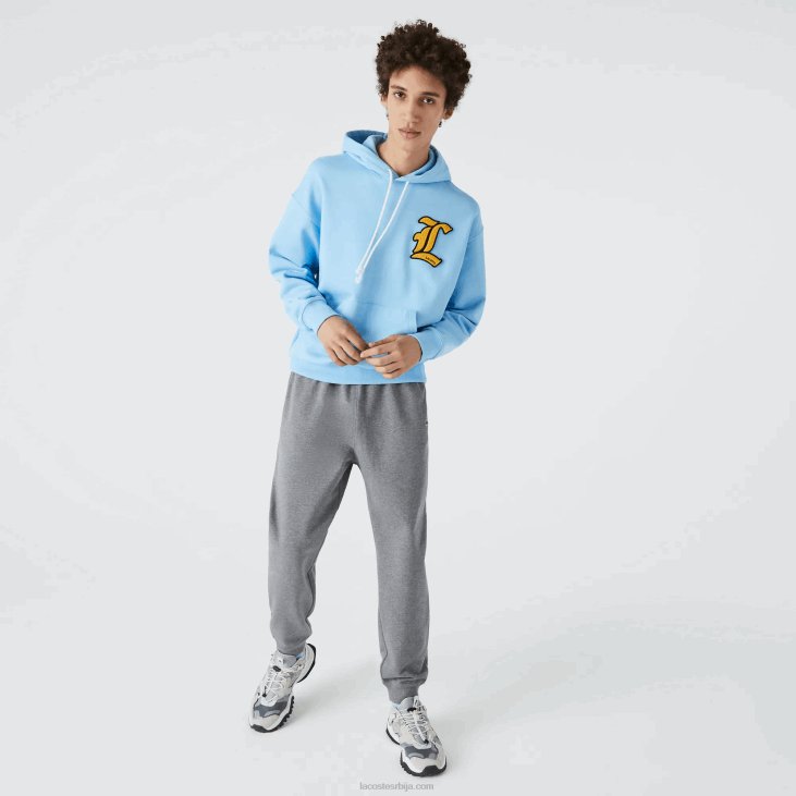 мушкарци панталоне за трчање од органског памука 86881208 сиви кине 1вк Lacoste