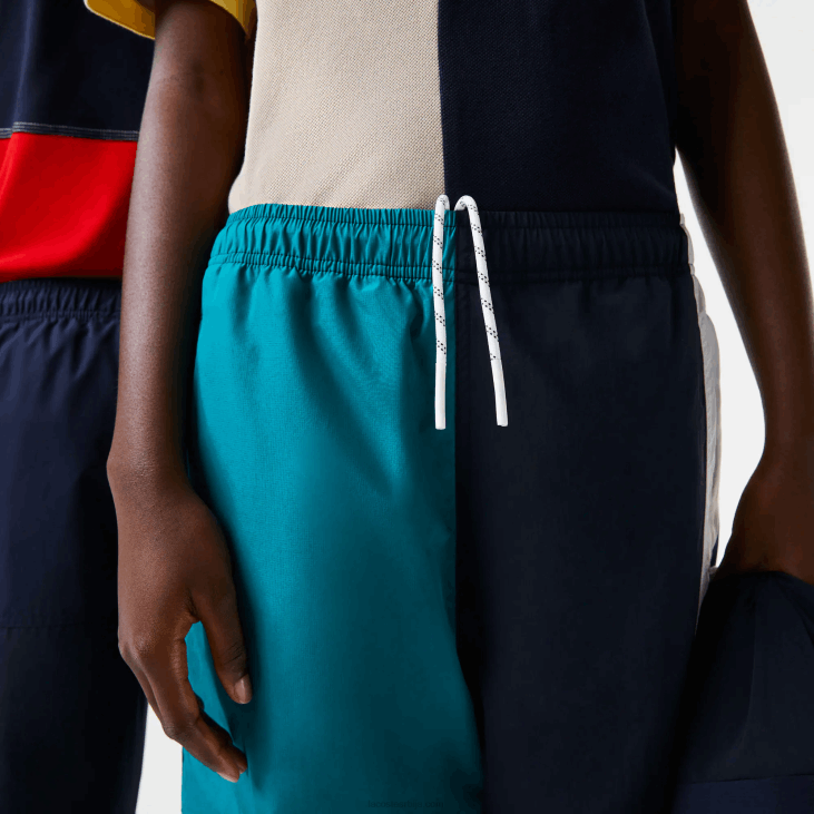 мушкарци водоодбојне патцхворк панталоне 86881586 вишебојни ц50 Lacoste